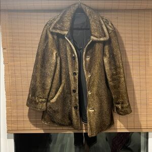 Luxurious Faux Fur Coat